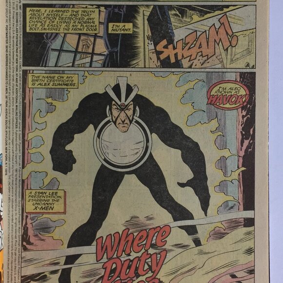 X-Men #219 (Jul 1987, Marvel) Welcome to the X-Men Havok! - Picture 9 of 16